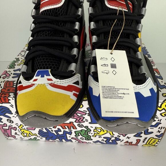 Reebok Question Mid Power Rangers Megazord Iverson Shoes Size 6 GY0588 - Picture 6 of 14